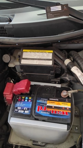 bateria a domicilio Control de alternador con tarjeta recordatorio