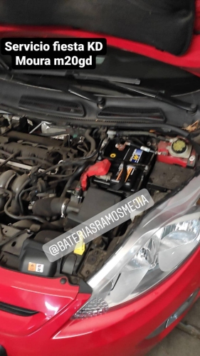 bateria a domicilio Moura m20gf Fiesta KD
