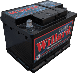 baterías Willard UB620 a domicilio para autos camionetas